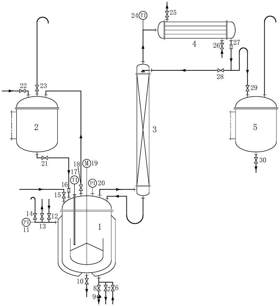 A kind of phosphonate hydrolysis device and method