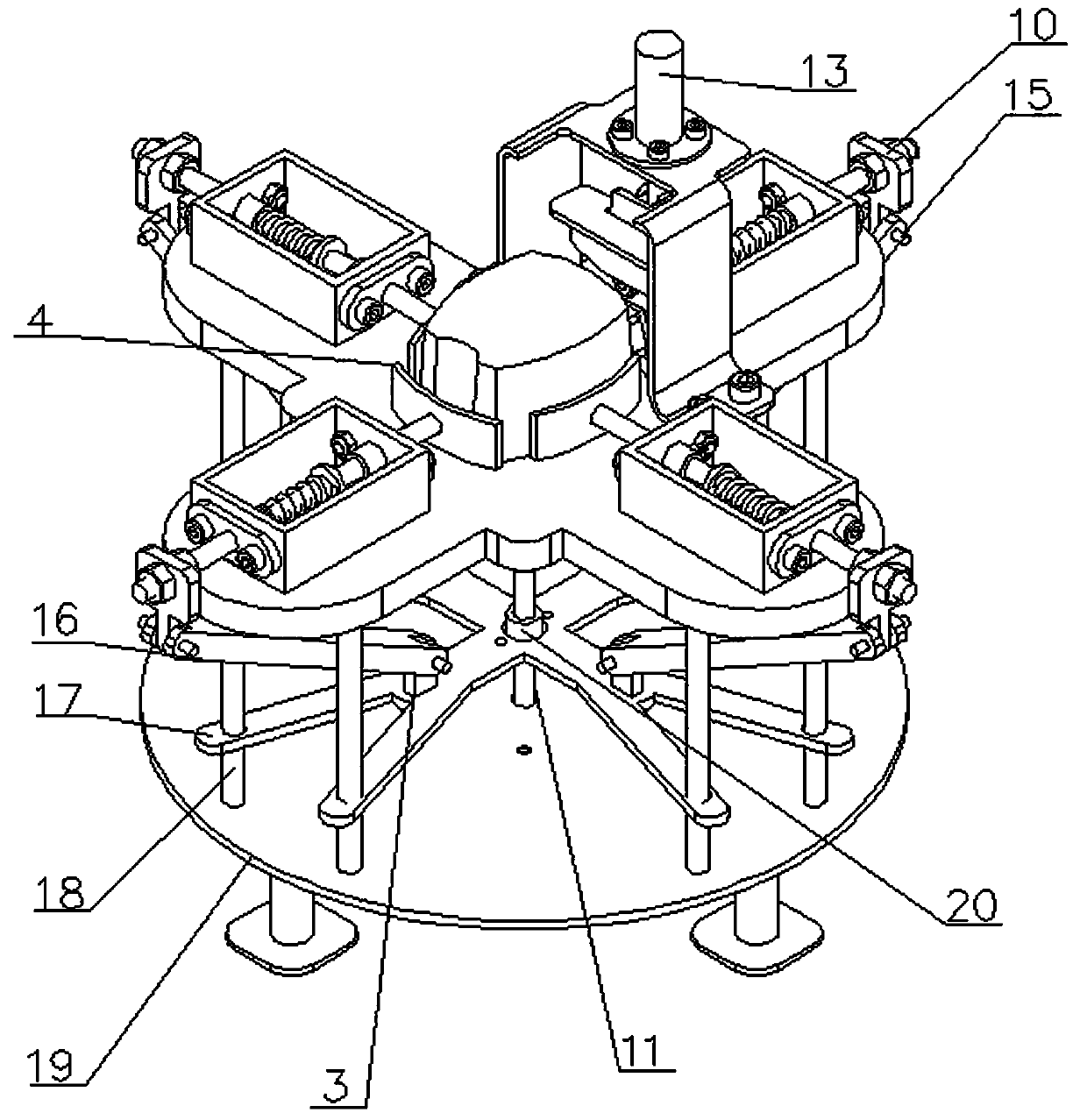 Armor-cutting device for animal paws