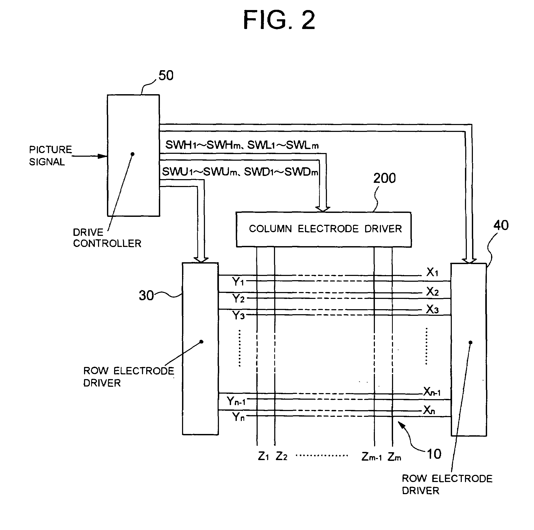 Driver device for driving capacitive light emitting elements