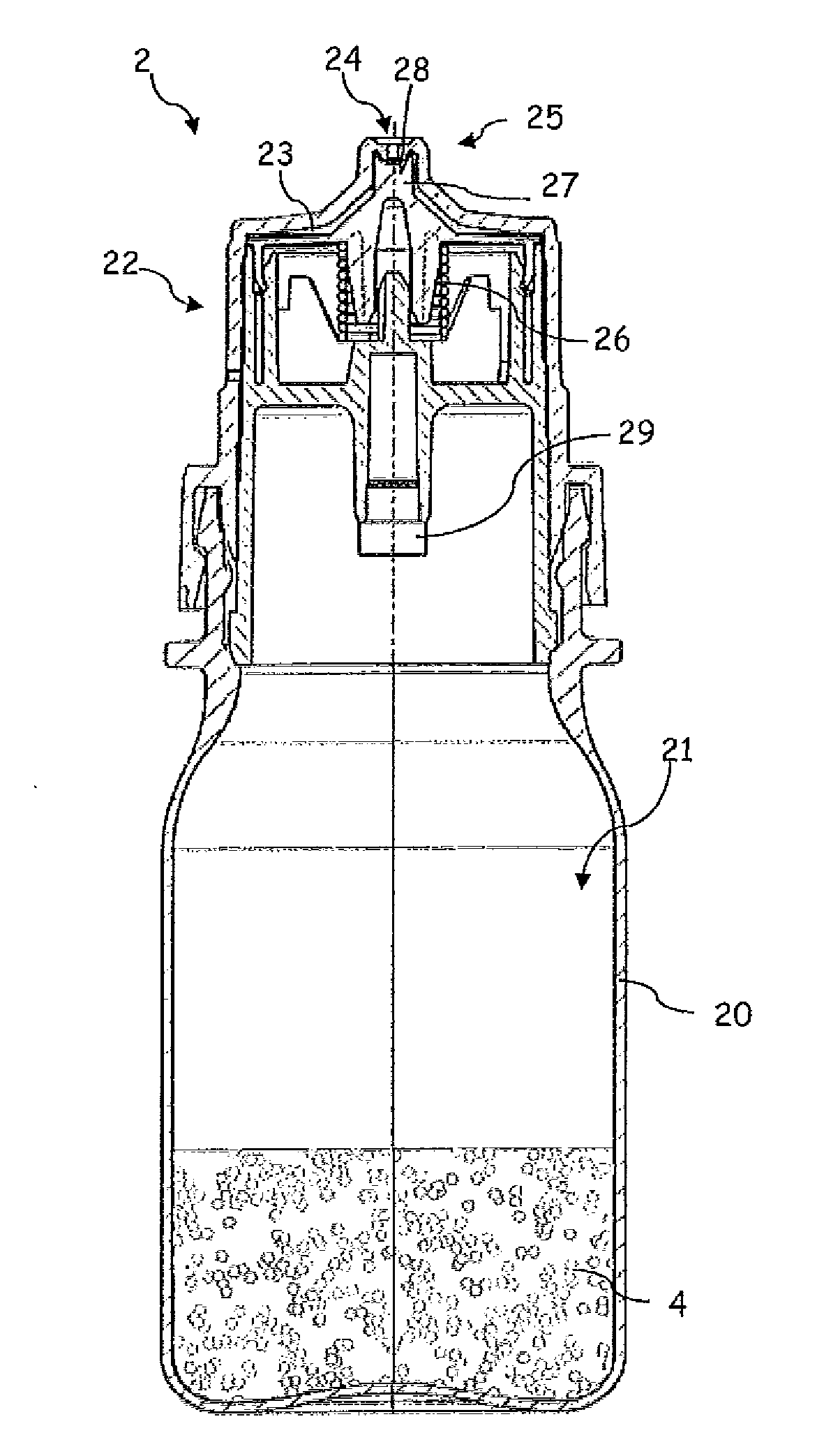 Protective cap for a dispenser and dispenser for discharging pharmaceutical and/or cosmetic liquids