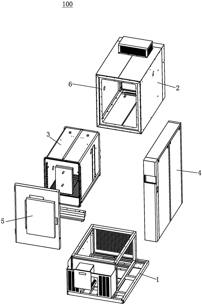 High and low temperature damp heat test chamber