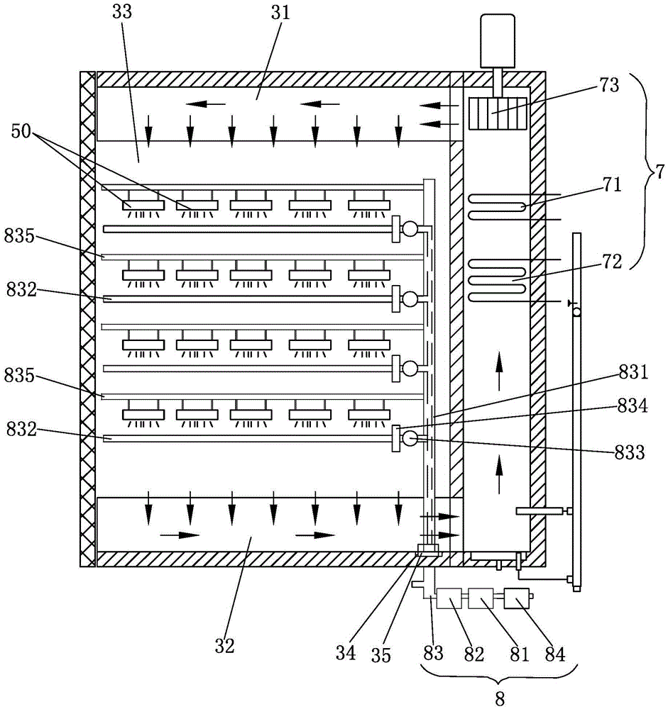 High and low temperature damp heat test chamber