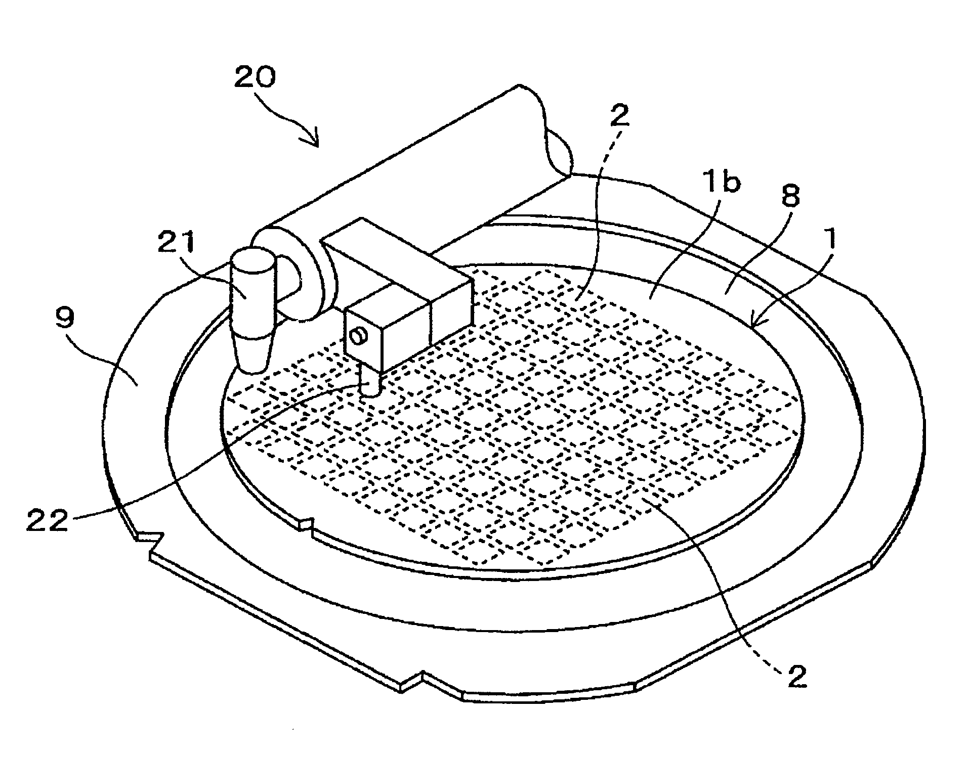 Laser processing method for workpiece