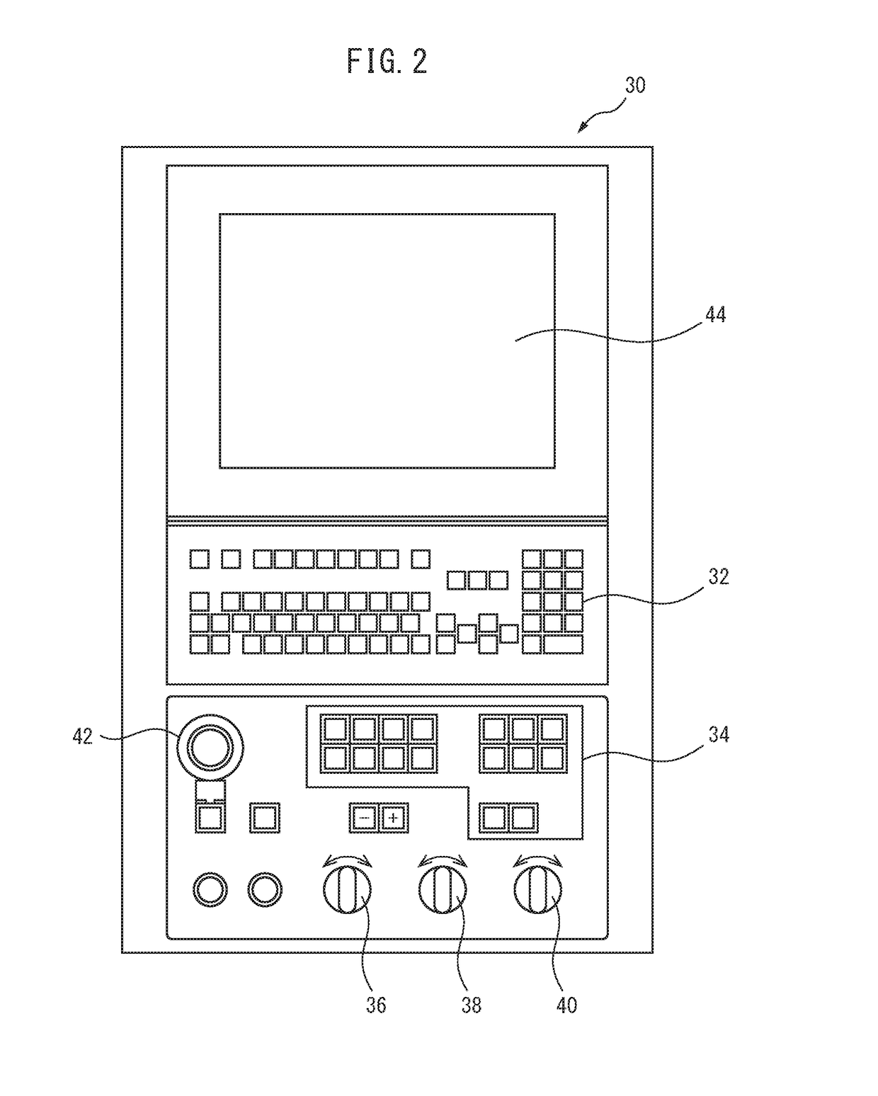 Control device for machine tool