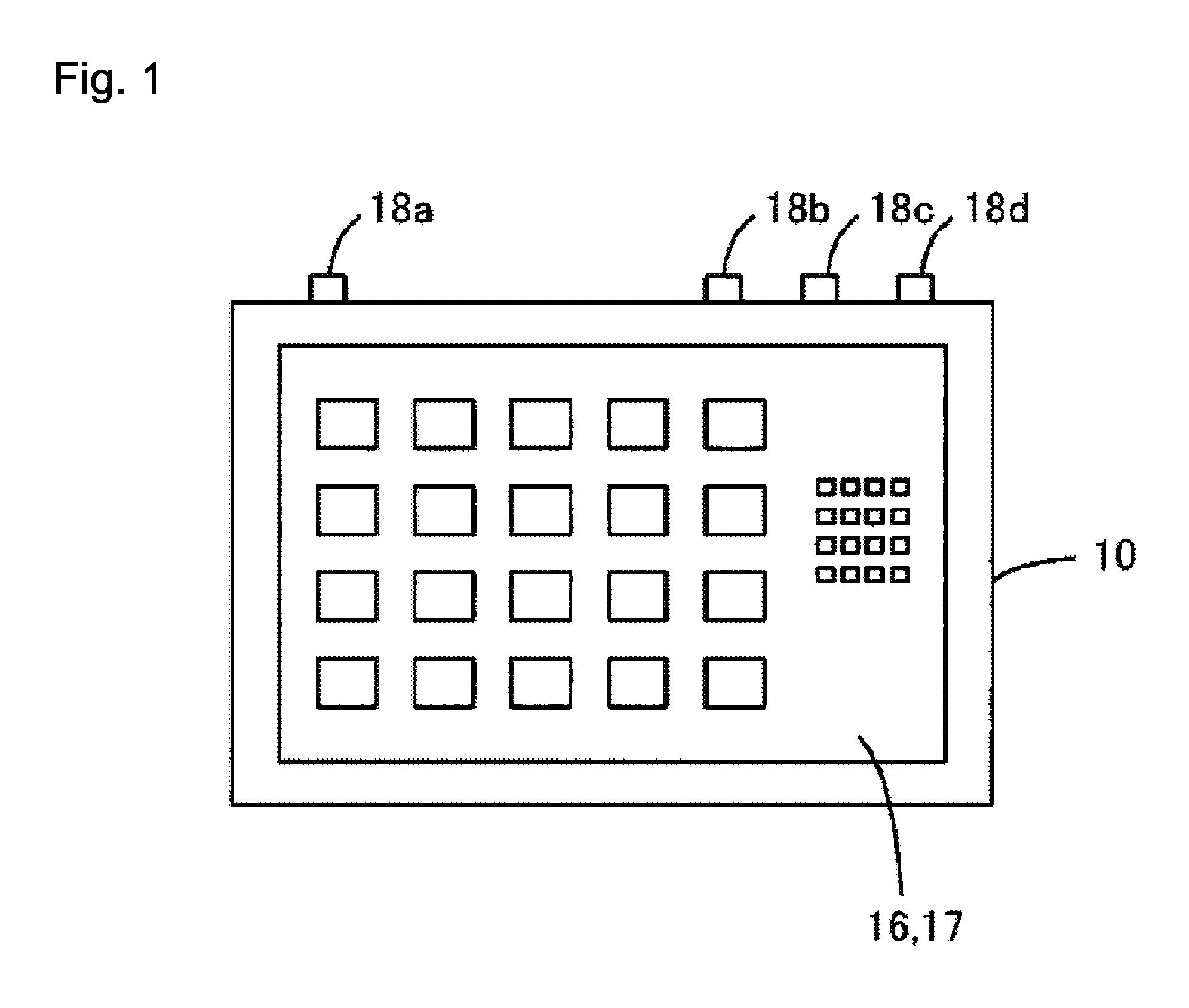Terminal device and method for changing display order of operation keys