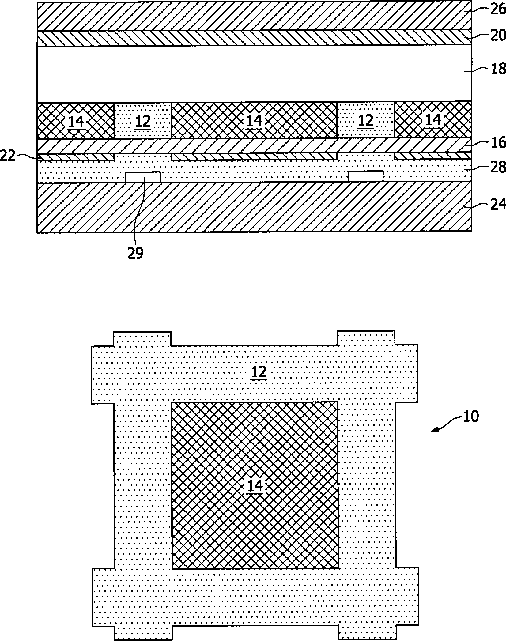 Electronic device based on electrowetting effect