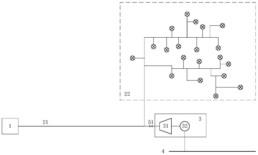 A control method of steam heating network system combined with distributed power generation
