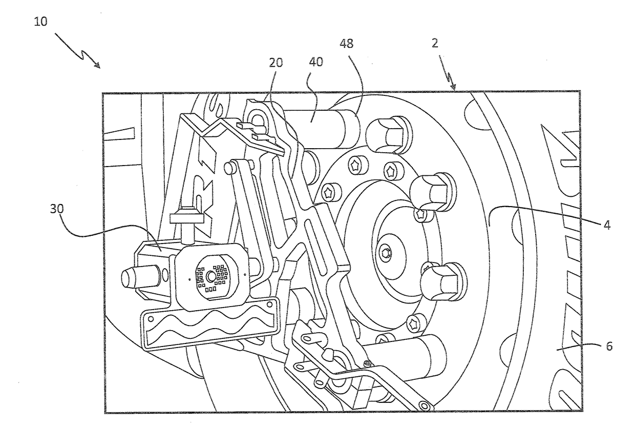 Vehicle wheel alignment apparatus and system, and related methods thereof