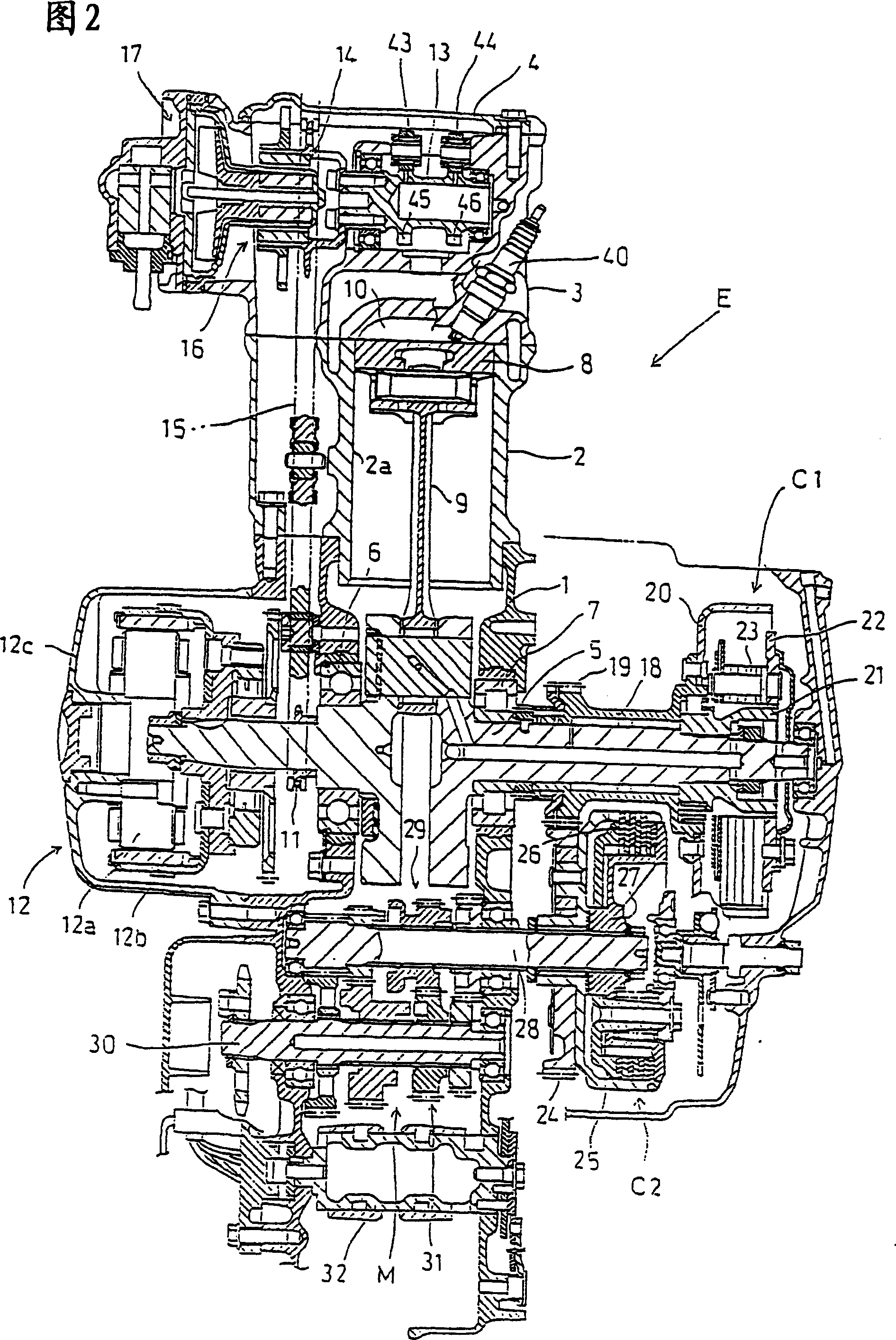 Spontaneous intake type internal combustion engine for vehicles