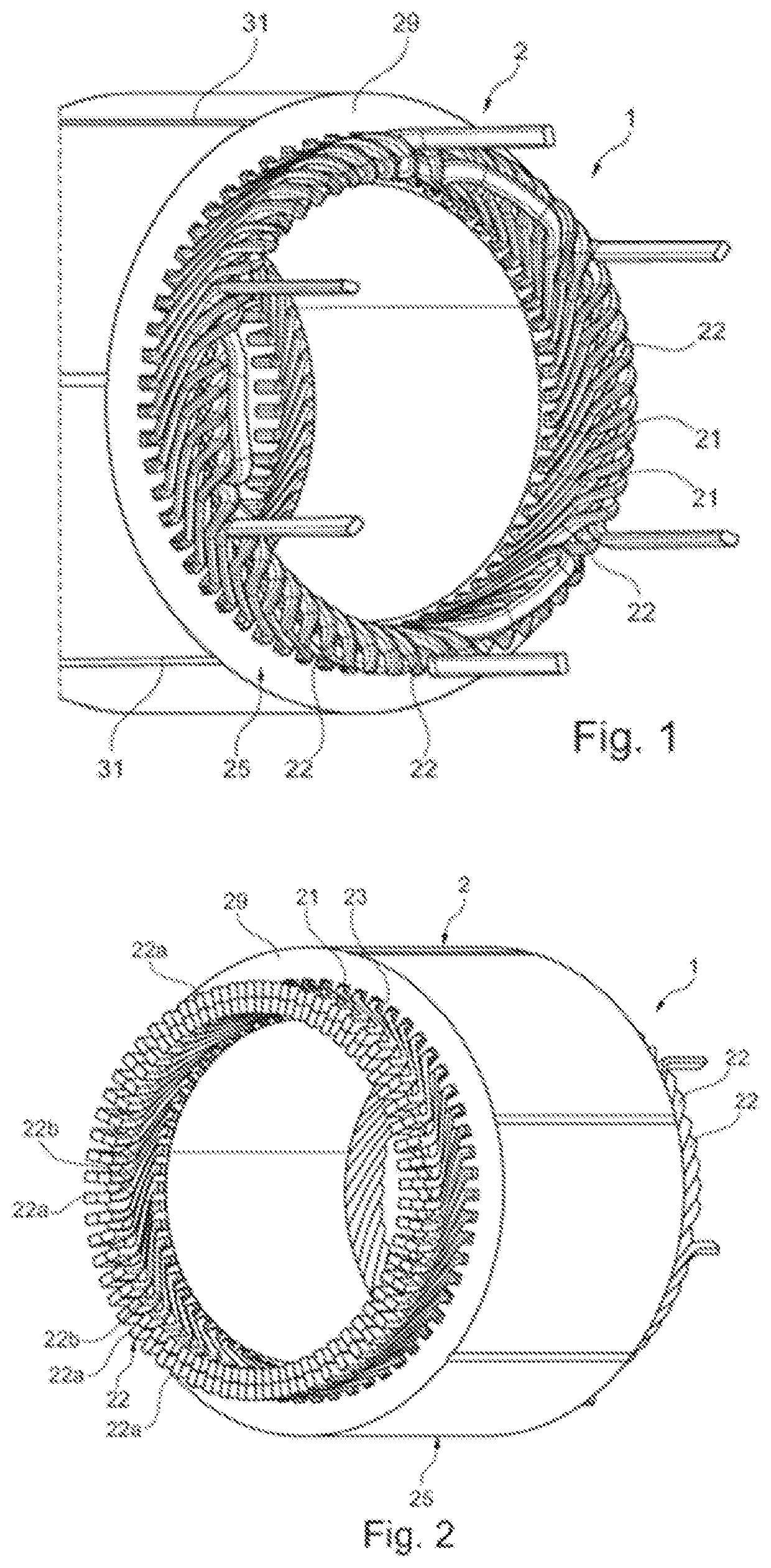 Stator for a rotating electrical machine