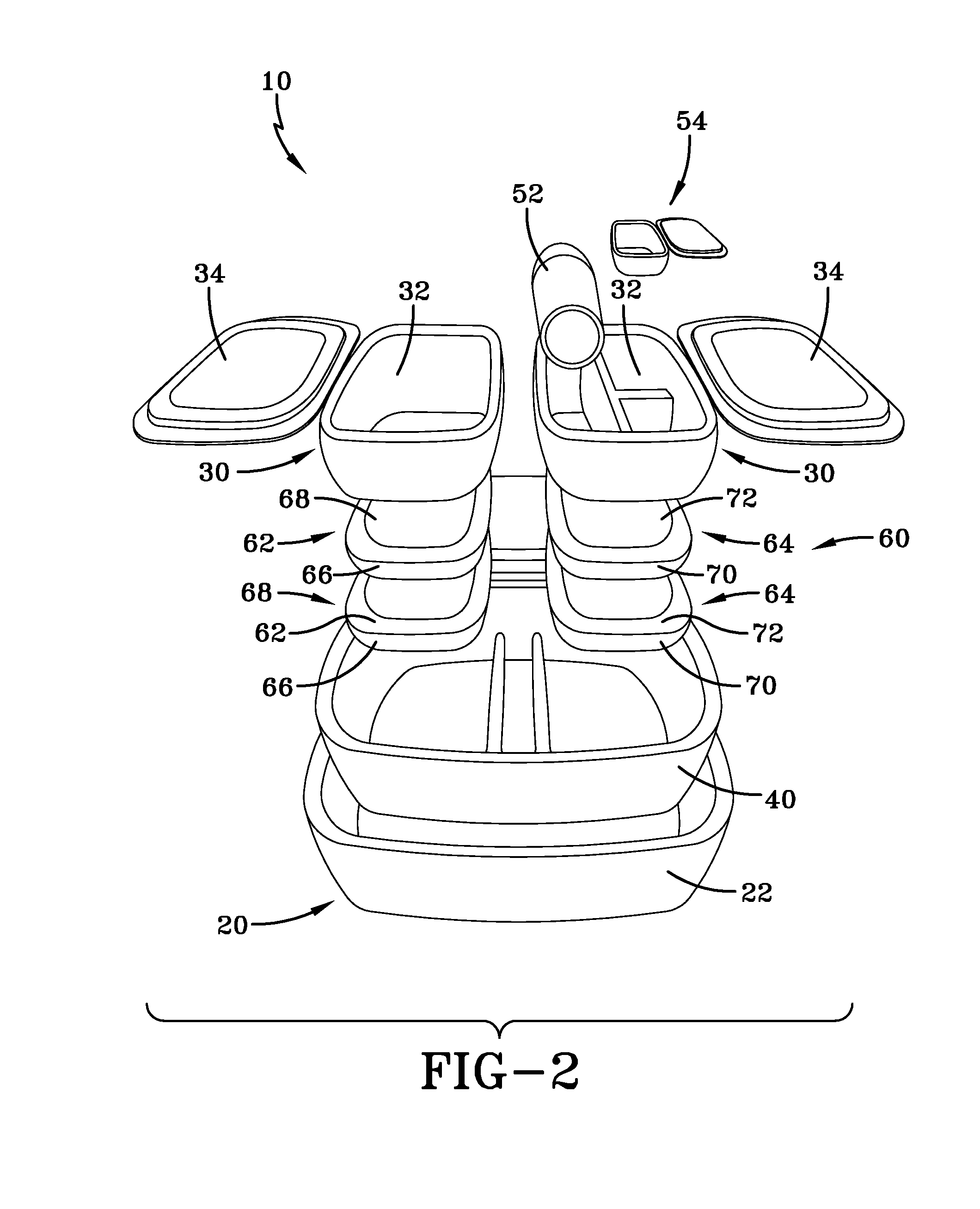 Device providing hot and cold storage and transport for food and the like