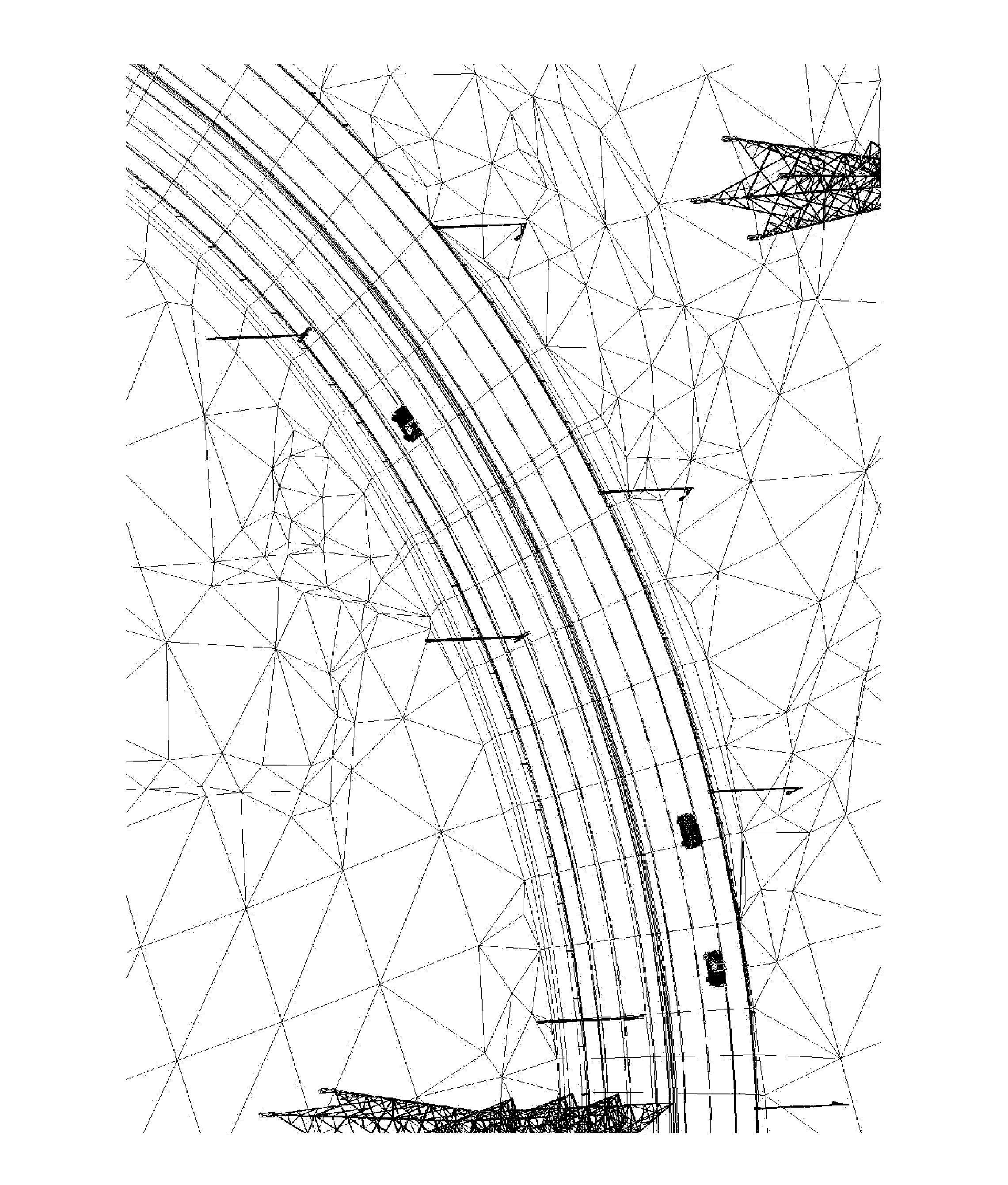 Method and apparatus for sight distance analysis