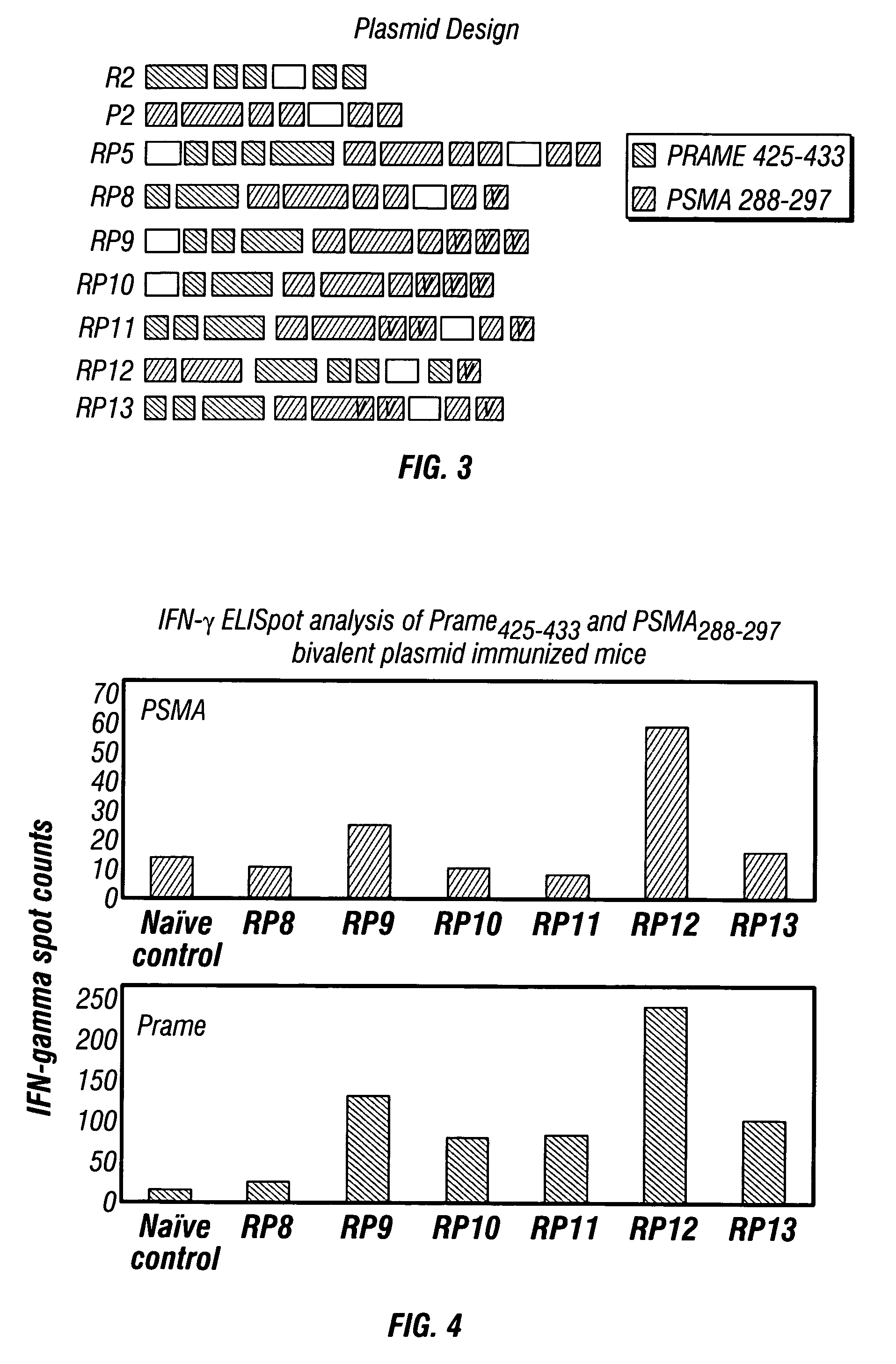 Methods and compositions to elicit multivalent immune responses against dominant and subdominant epitopes, expressed on cancer cells and tumor stroma