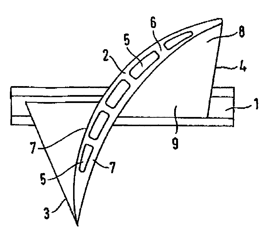 Fan blade for a gas-turbine engine