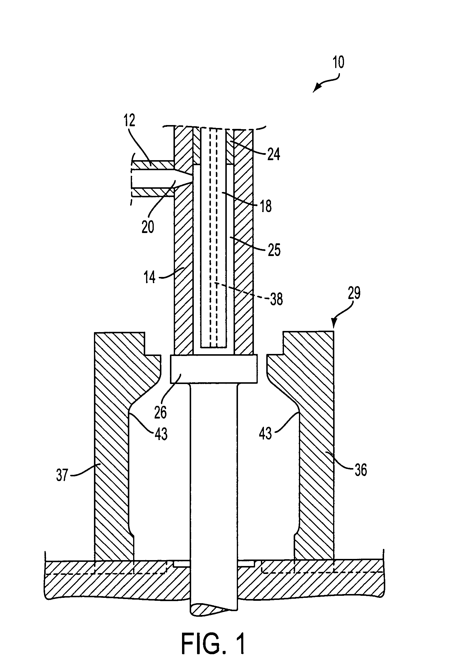 Method and apparatus for blow molding large reinforced plastic parts