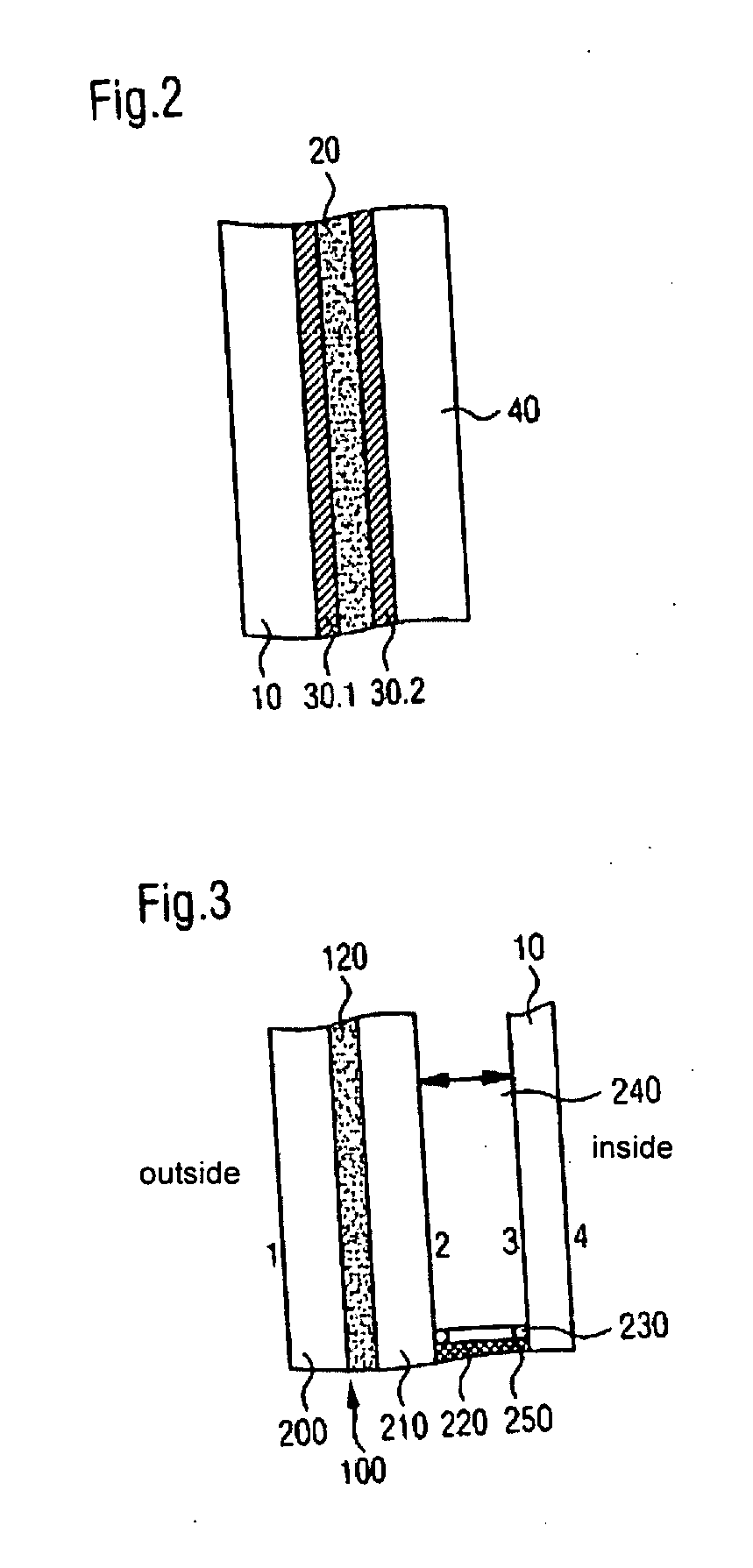 Protective glass against ionizing radiation