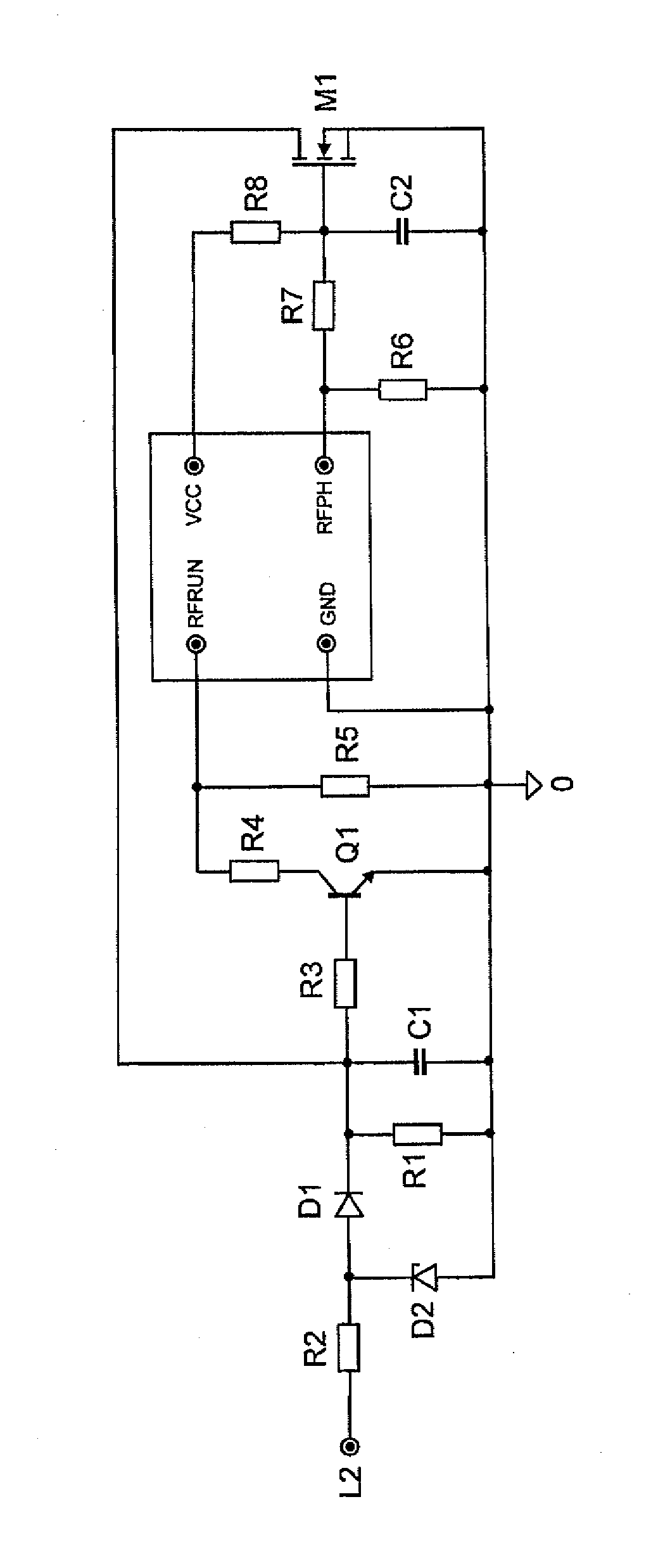 Electronic ballast for a discharge lamp