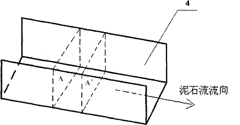 Debris flow velocity measurement method and implementing system thereof