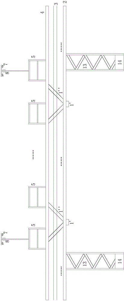 Straddle-type monorail traffic emergency evacuation exit