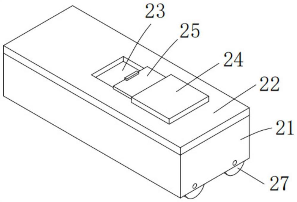 Height measuring device for tunnel fire-fighting pipeline installation