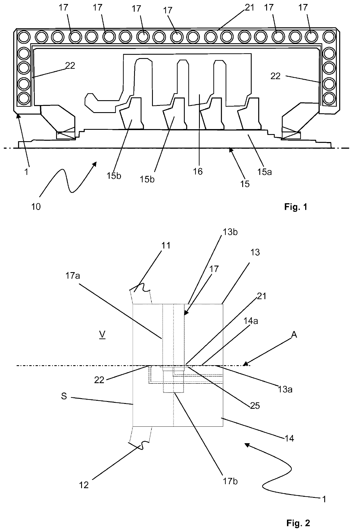 Casing for a rotating machine and rotating machine including such casing