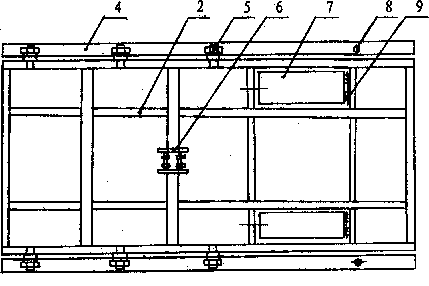 'Zero kilometre' loading-unloading displacement apparatus for vehicle