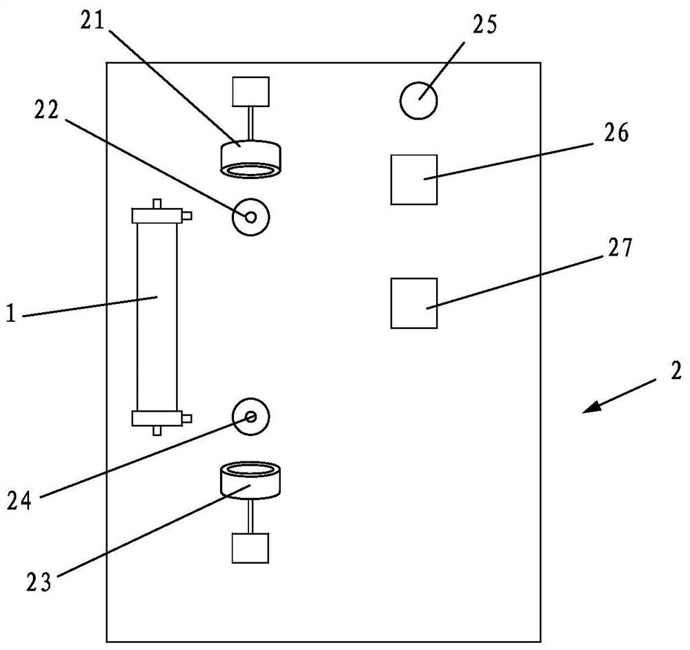 A leak detection, sterilization and drying all-in-one machine