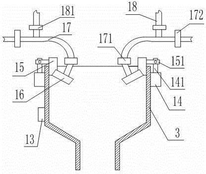 Improved structure of tablet press