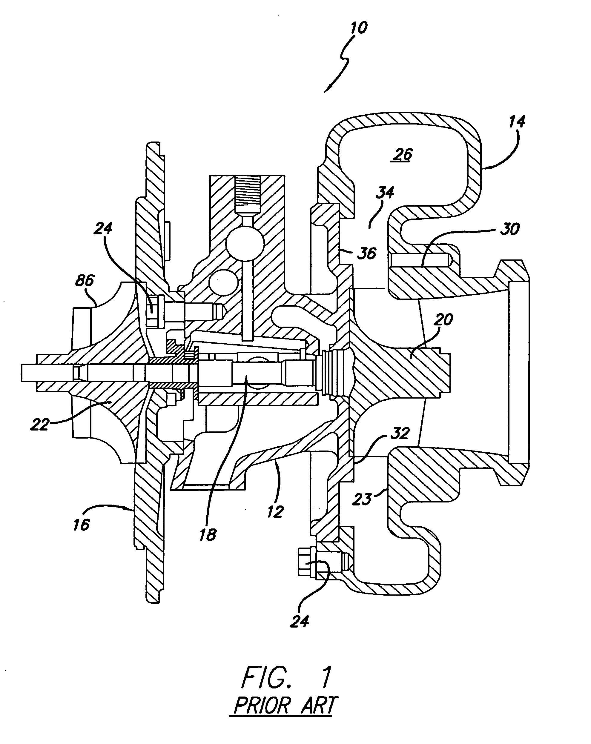 Variable geometry assembly for turbochargers