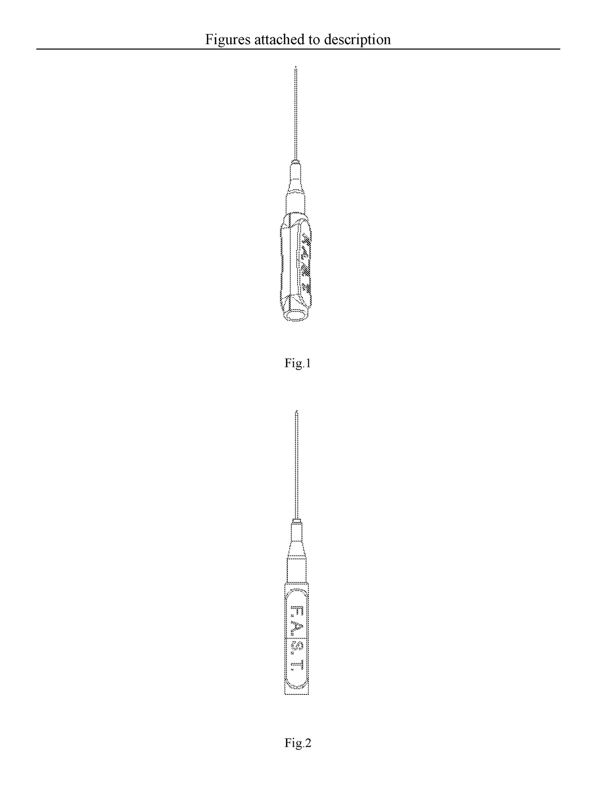 Type of acupuncture needle used for fsn
