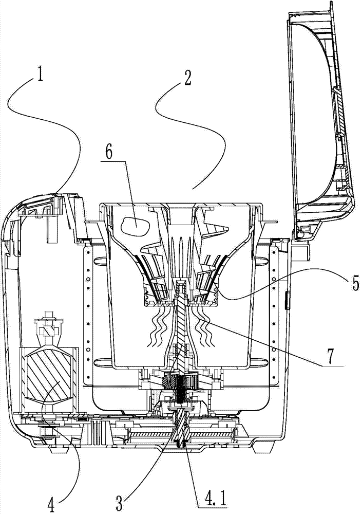 Noodle preparing device