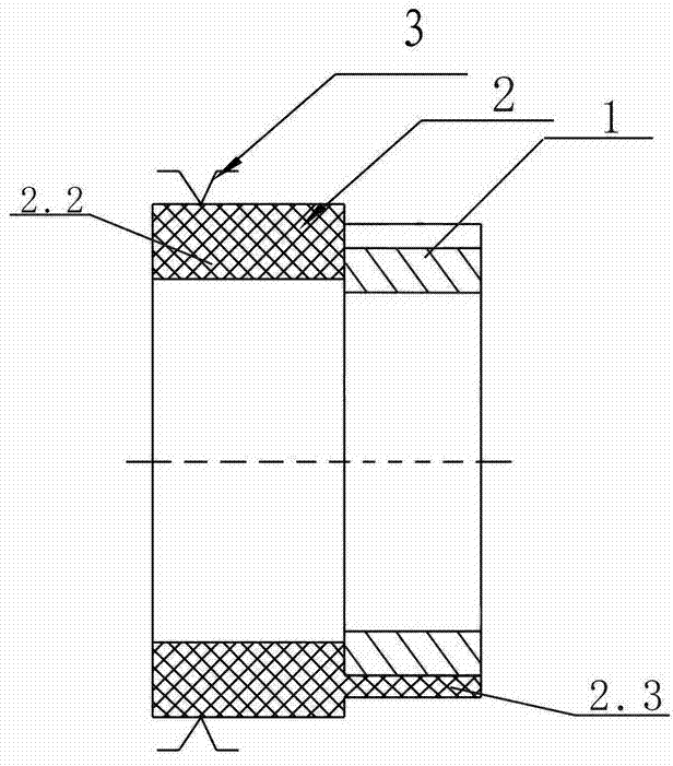 Processing method of aramid fiber reinforced polytetrafluoroethylene holder