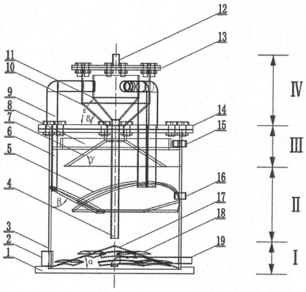 An internal circulation enhanced fully mixed flow anaerobic reactor