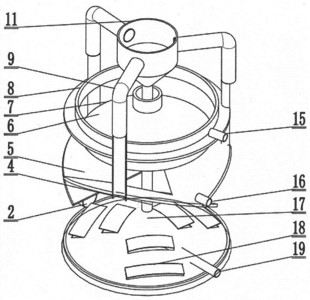 An internal circulation enhanced fully mixed flow anaerobic reactor