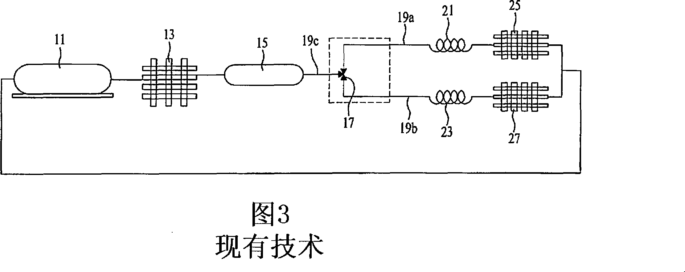 Refrigerant valve control device and control method thereof