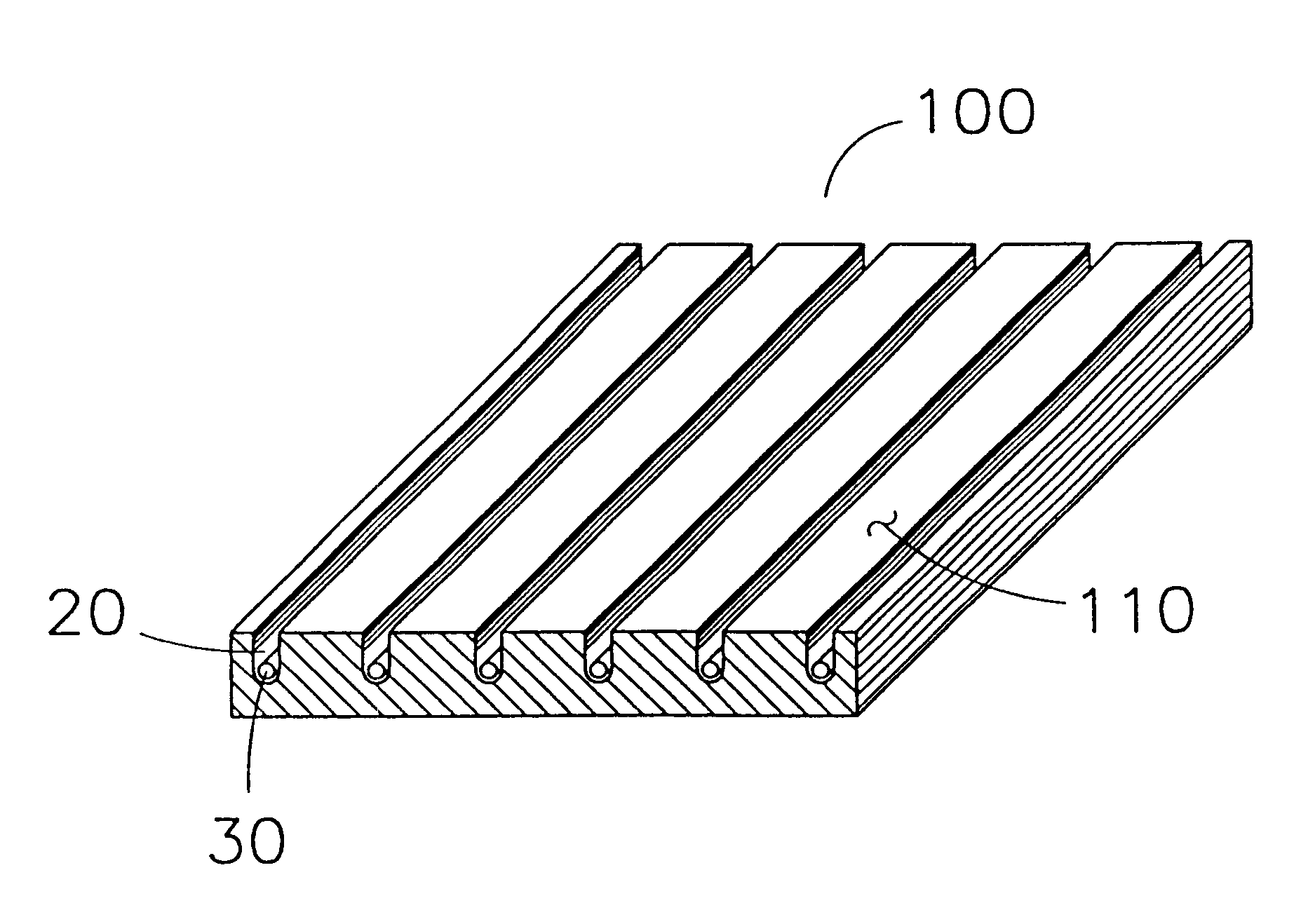 Electrode system in iontophoretic treatment devices