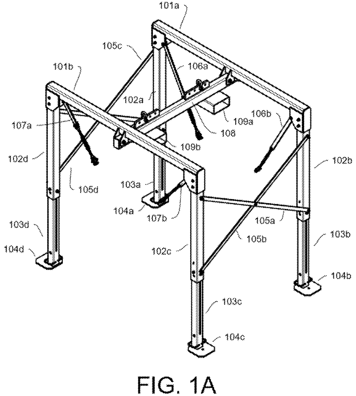 Aircraft engine storage frame and system