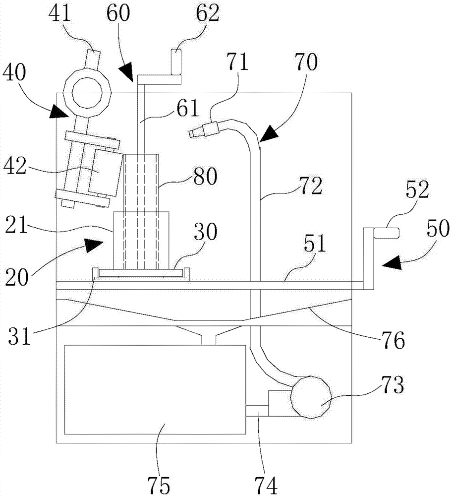 A kind of pipe sample preparation equipment and its sample preparation method