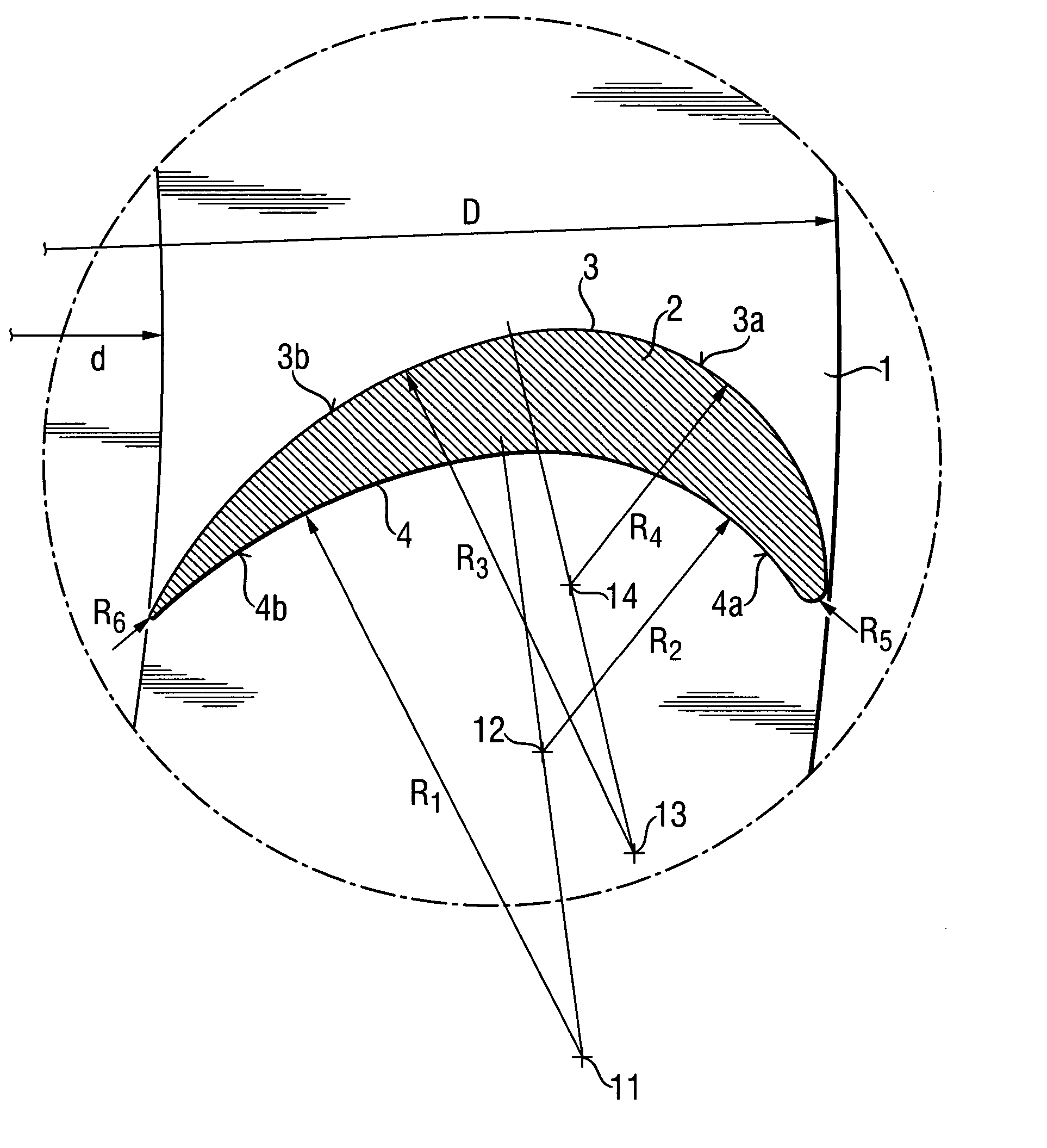 Turbine wheel for driving rapidly rotating tools