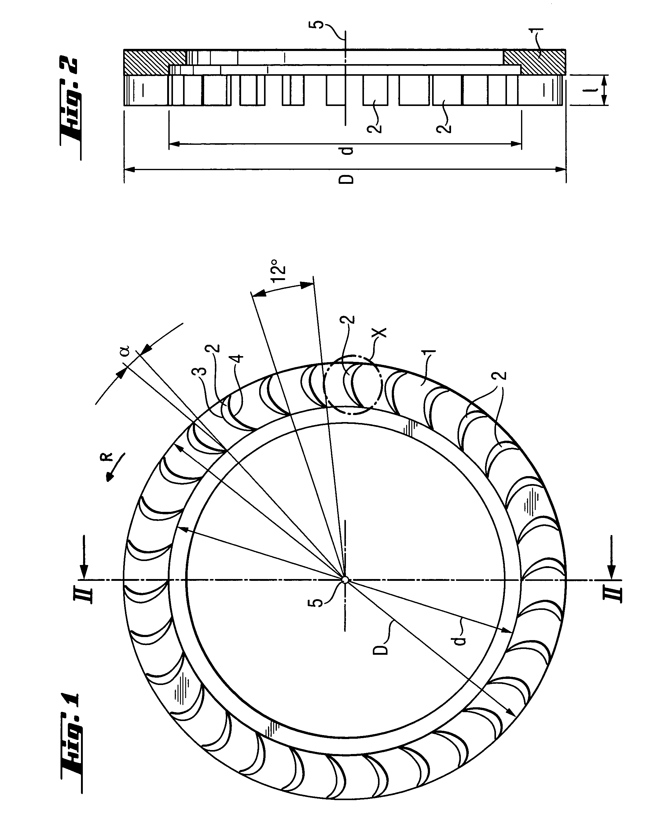 Turbine wheel for driving rapidly rotating tools