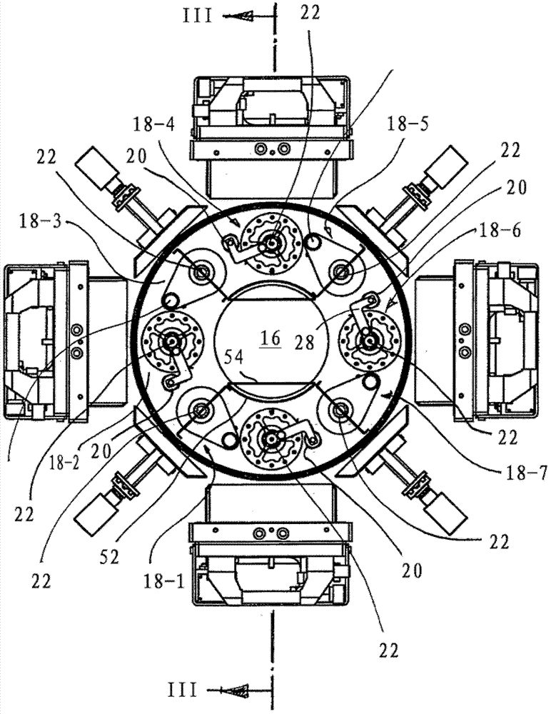 Apparatus for treating and/or coating surface of substrate component