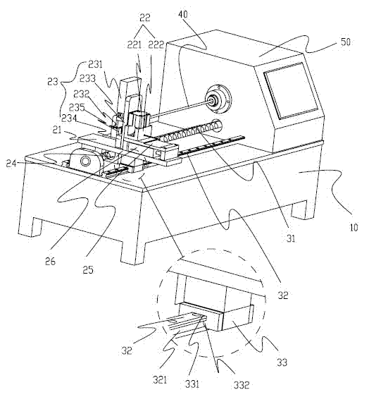 Full-automatic spring shaped coil winder