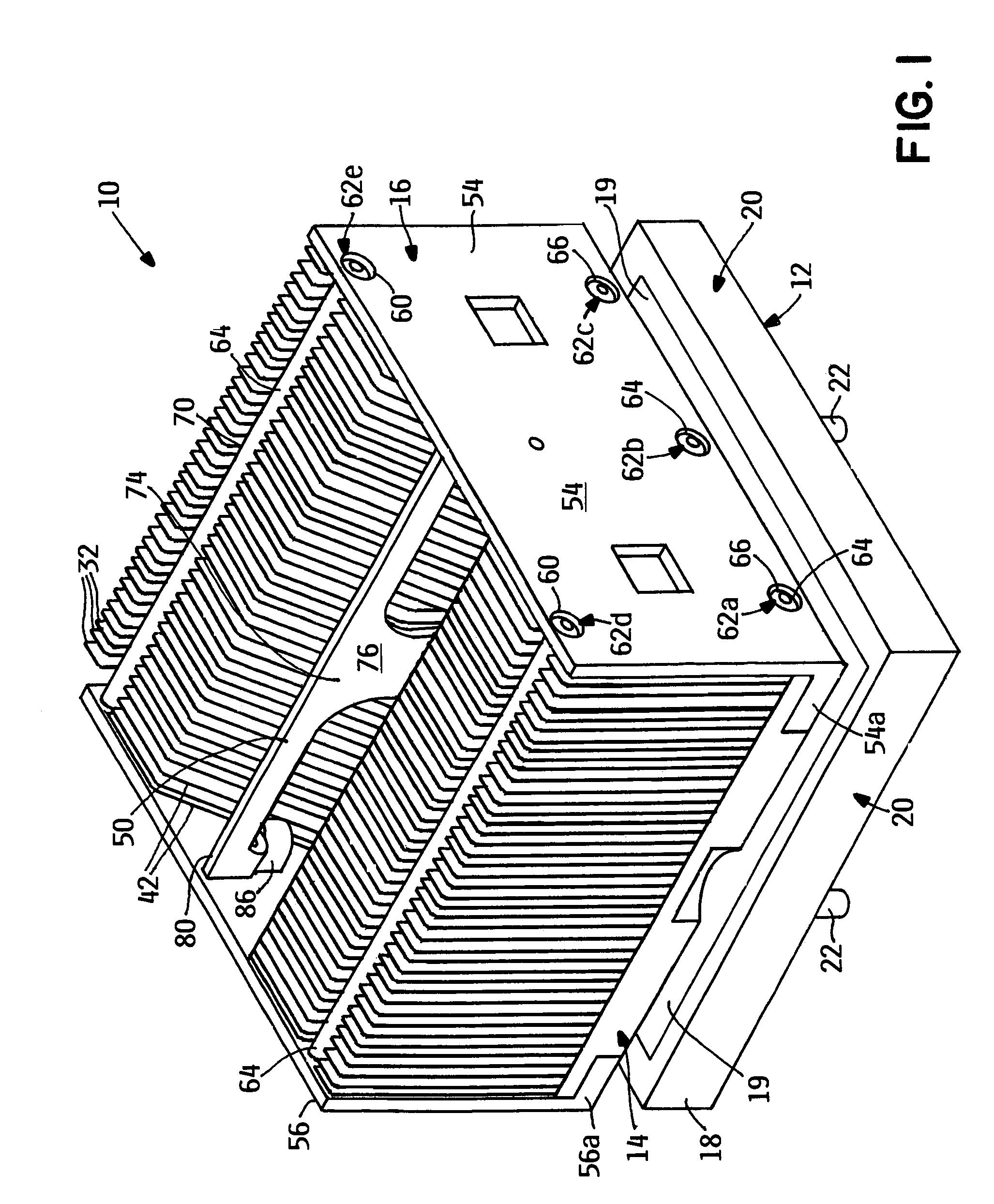 Method and apparatus for mounting a heat transfer apparatus upon an electronic component