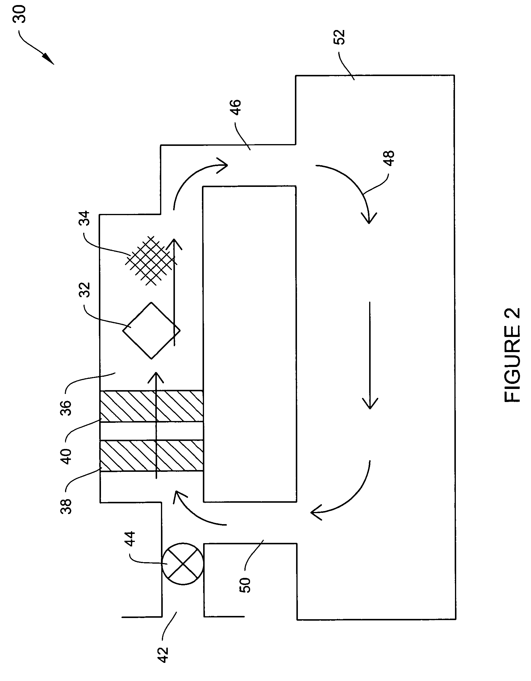 Solid-state gas flow generator and related systems, applications, and methods