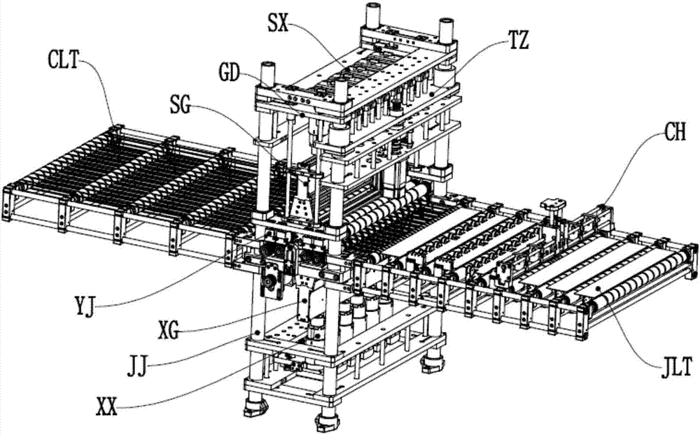 Circuit board detection apparatus with camera module having lifting function