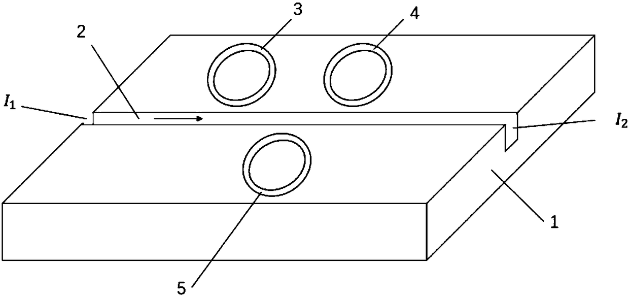 Optical logic device with multibit input of micro-cavity structure and method