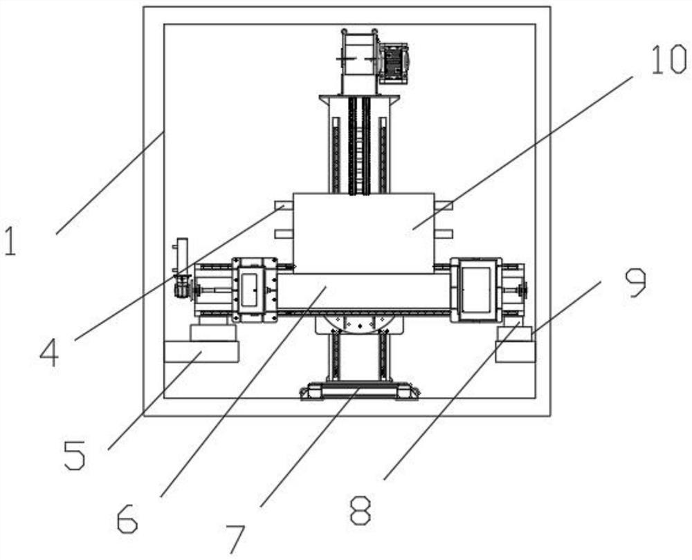 Mine flameproof and intrinsically safe control box