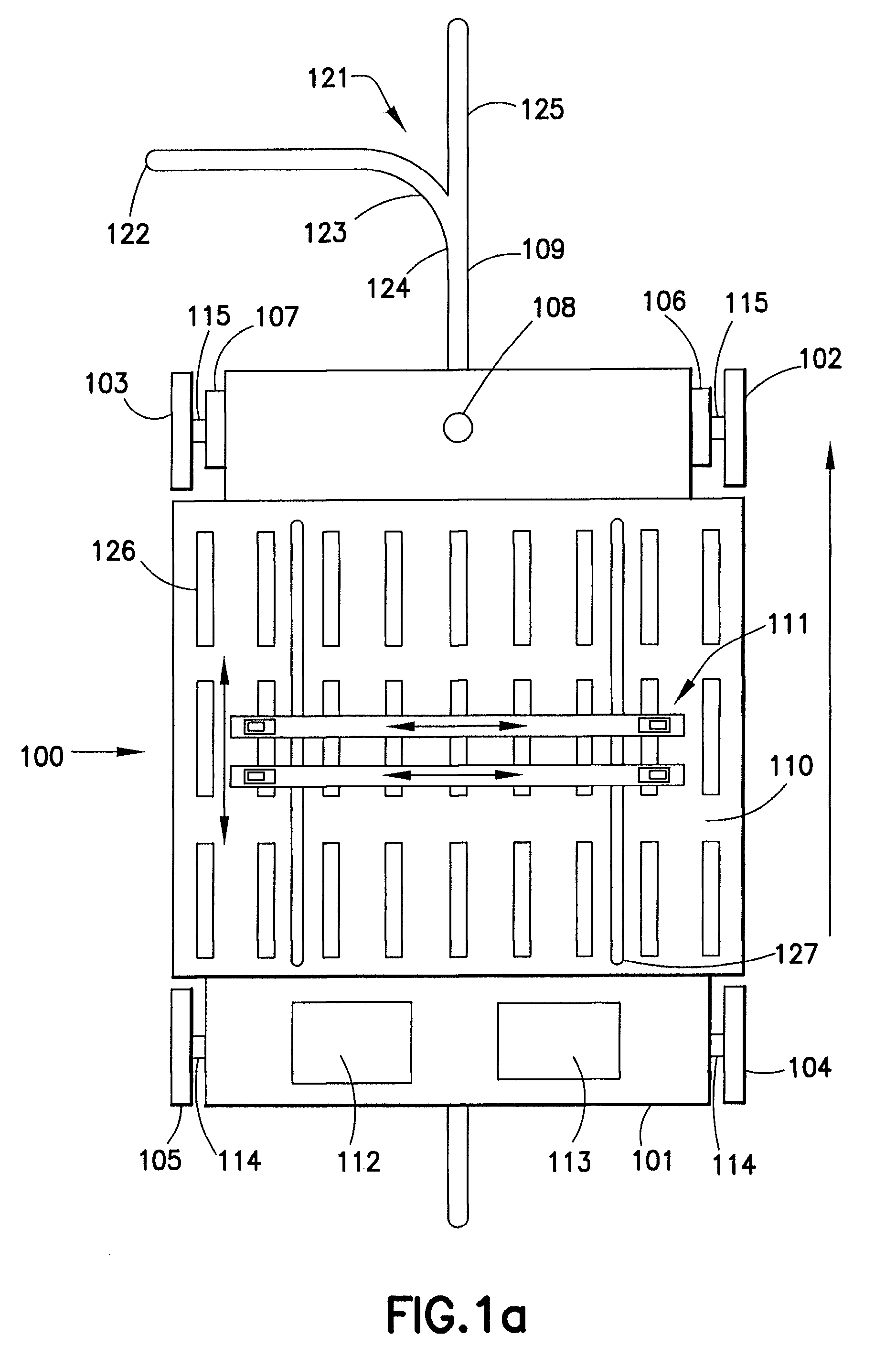 Materials-handling system using autonomous transfer and transport vehicles