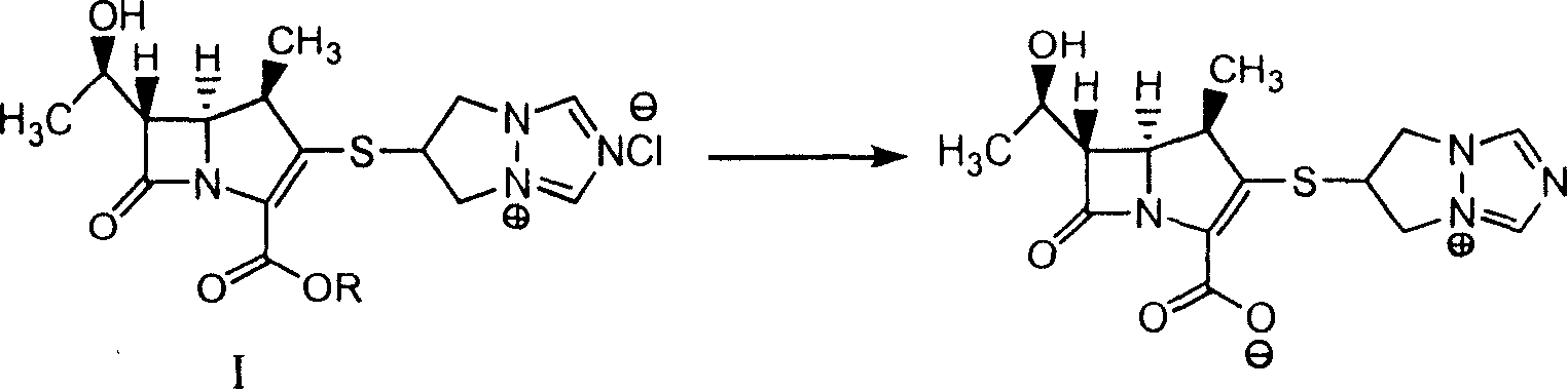 Synthesis method of biapenem