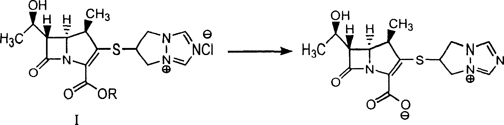 Synthesis method of biapenem